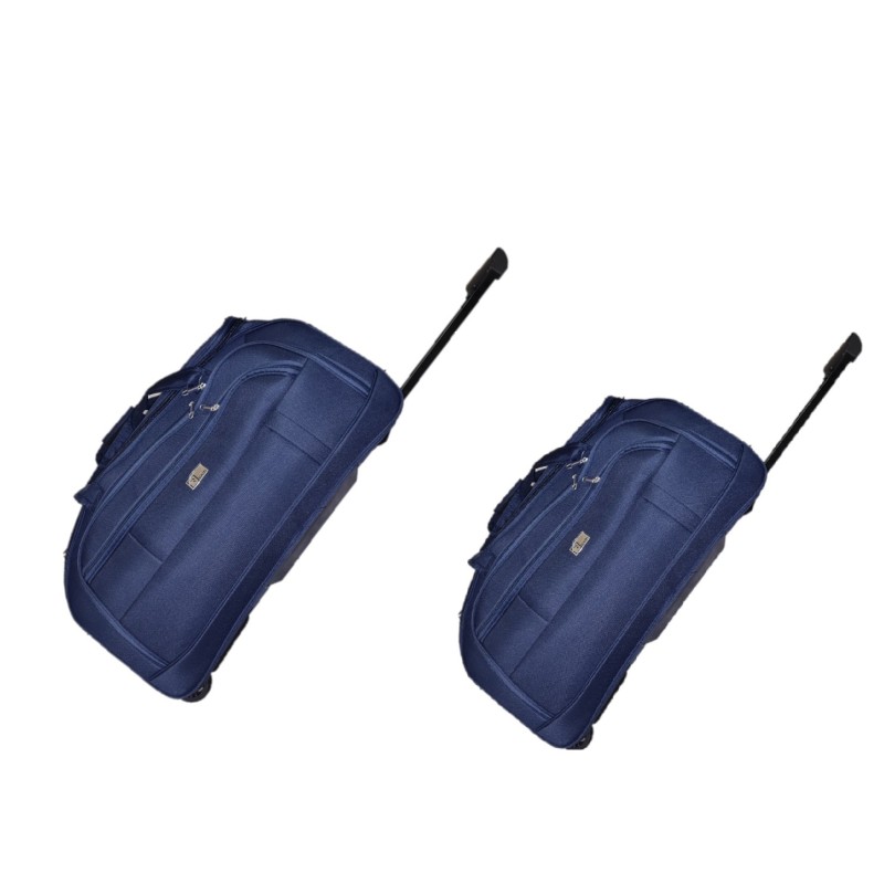 Rain RB1123-1126, Ύφασμα, Σετ 68-60cm Με Ρόδες, Μπλε