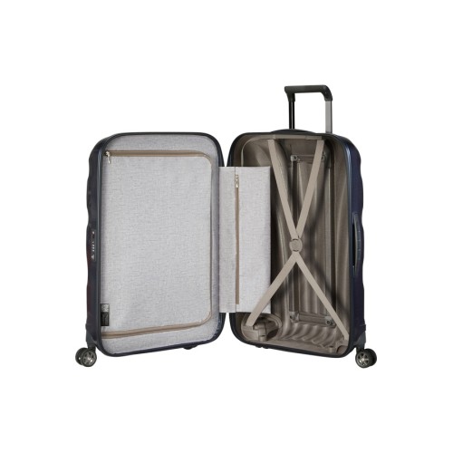 Samsonite 122861-1549 C-Lite Spinner, Σκληρή, Μεγάλη 75cm, ΑΤΑΝ, Μπλε σκούρο