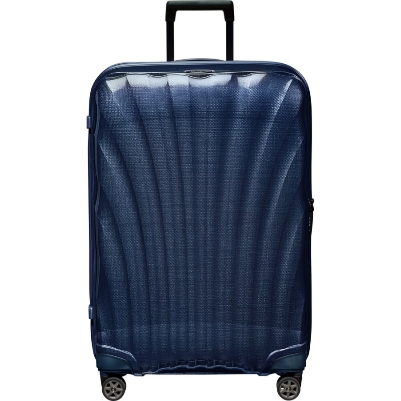 Samsonite 122861-1549 C-Lite Spinner, Σκληρή, Μεγάλη 75cm, ΑΤΑΝ, Μπλε σκούρο