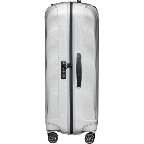 Samsonite 122861-1627 C-Lite Spinner, Σκληρή, Μεγάλη 75cm, Λευκό