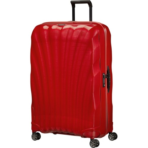 Samsonite 122862-1198 C-Lite Spinner, Σκληρή, Πολύ Μεγάλη XXL, ΑΤΑΝ, Κόκκινο