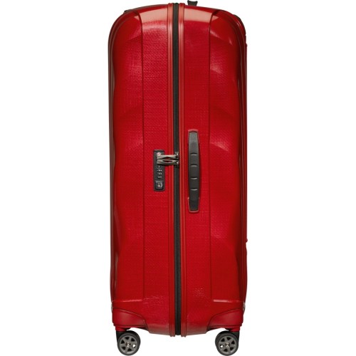 Samsonite 122862-1198 C-Lite Spinner, Σκληρή, Πολύ Μεγάλη XXL, ΑΤΑΝ, Κόκκινο