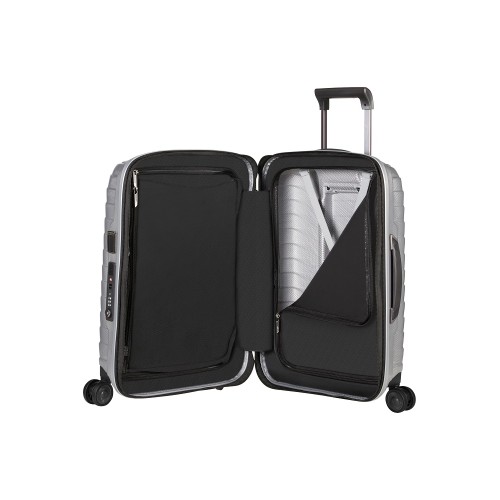 Samsonite 126035-1776 Proxis, Πολυπροπυλένιο, Μικρή/Καμπίνας, Ασημί