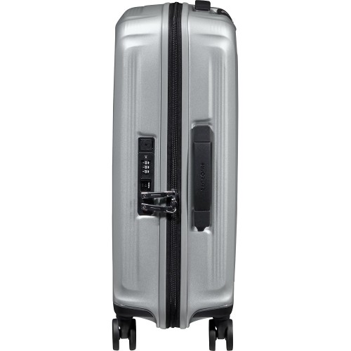 Samsonite 134400-4052 Nuon, Σκληρή, Μεσαία 69cm, Ασημί