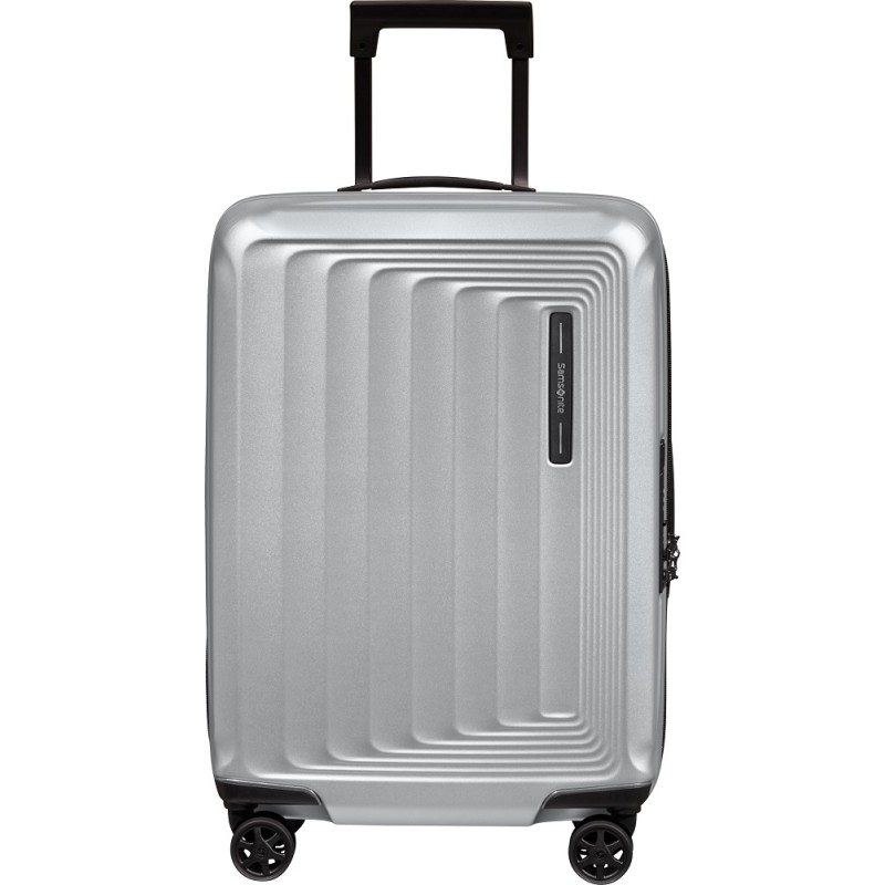 Samsonite 134400-4052 Nuon, Σκληρή, Μεσαία 69cm, Ασημί