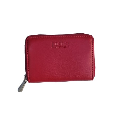Luxus LX 7004, Καρτοθήκη, Δέρμα, Κόκκινο