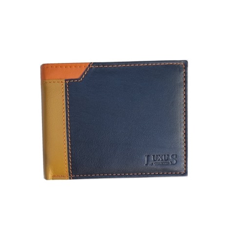 Luxus LX 5221, Δερμάτινο, Τρίχρωμο, Μαύρο