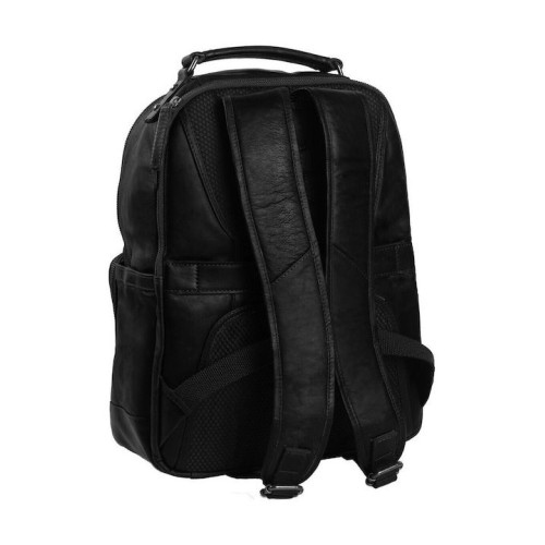 Chesterfield C58.018400 Austin, Σακίδιο Πλάτης, Δέρμα, Μαύρο