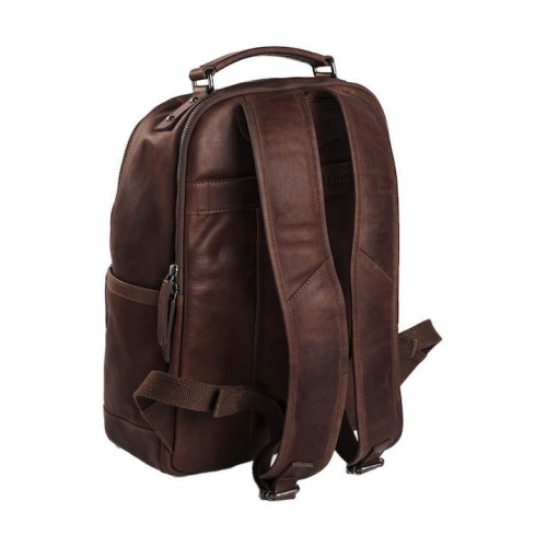 Chesterfield C58.018401 Austin, Σακίδιο Πλάτης, Δέρμα, Καφέ