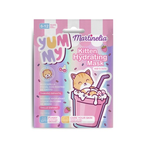 Martinelia 77040 Q, Yummy Kitten Face Hydrating Mask, Ενυδατική Μάσκα Προσώπου