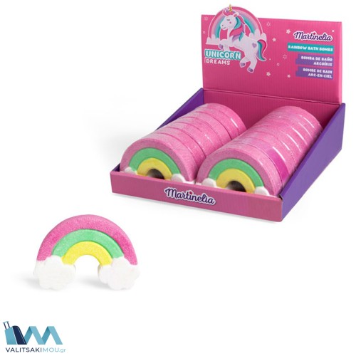 Martinelia 99810 Q, Unicorn Dreams Rainbow Bath Bomb, BathBomb