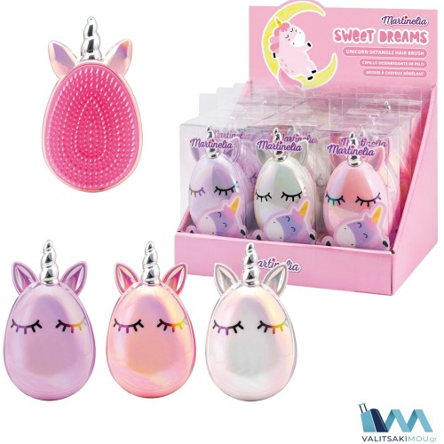 Martinelia 41030 Q, Unicorn Sweet Dreams Detangler Hair Brush, Βούρτσα Μαλλιών