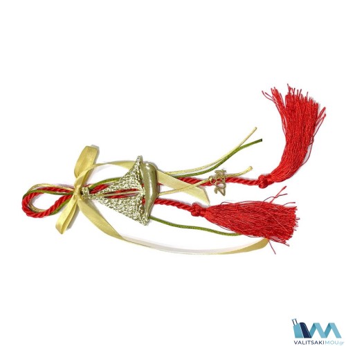 Kostibas 6710-602X, Γούρι Χριστουγεννιάτικο,Μέταλλο, Χρυσαφί, 2ΤΜΧ