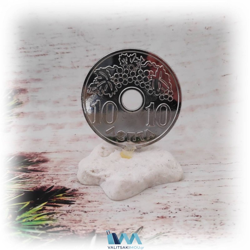 Kostibas 6714-107AY, Γούρι Χριστουγεννιάτικο, Πέτρα, Ασημί