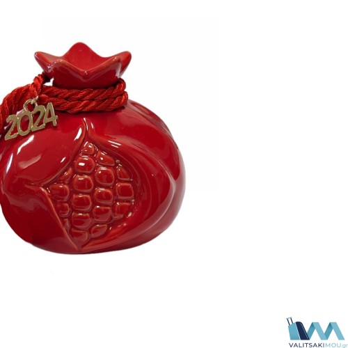 Kostibas 5698-054U, Διακοσμητικό ρόδι, Κόκκινο