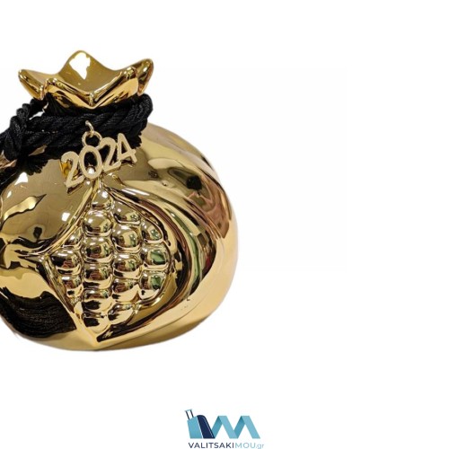 Kostibas 5698-054X, Διακοσμητικό ρόδι, Χρυσαφί