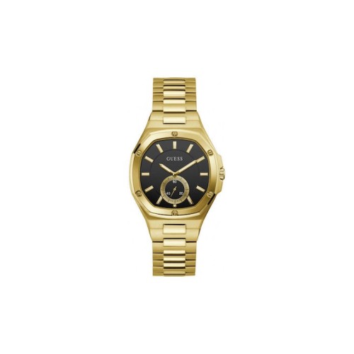 GUESS GW0310L2 Crush, Stainless Steel, Multi-function, Με Μπρασελέ, TE, Χρυσό