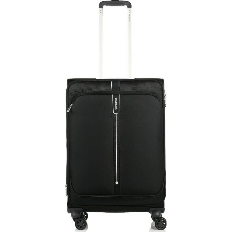 Samsonite 123538-1041 Popsoda, Ύφασμα, Μεσαία, Μαύρο
