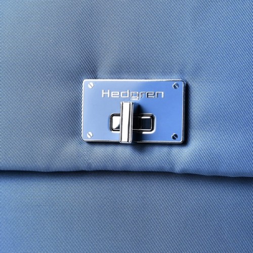 Hedgren HLBR06-368 Libra Εquity, Τσάντα Γυναικεία Backpack/Ωμοπλάτης, Πολυεστέρας, Γαλάζιο