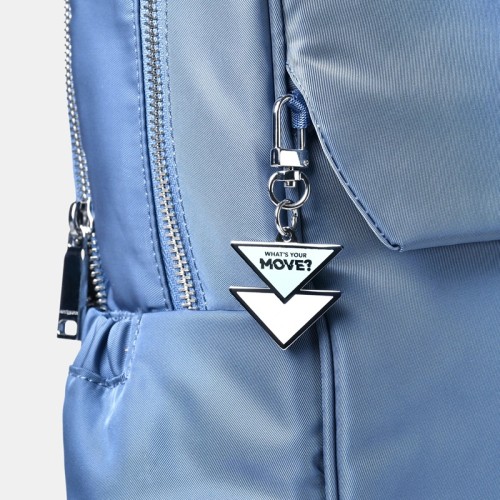 Hedgren HLBR06-368 Libra Εquity, Τσάντα Γυναικεία Backpack/Ωμοπλάτης, Πολυεστέρας, Γαλάζιο