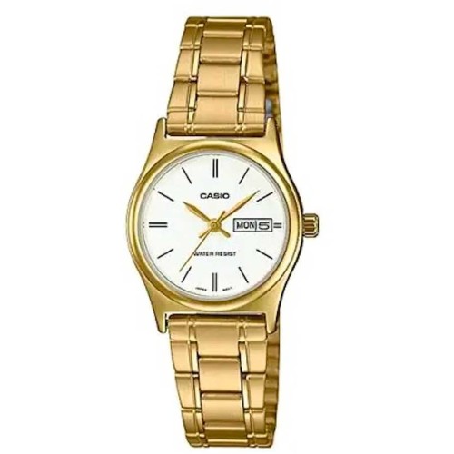 Casio LTP-V006G-7B, Stainless Steel, Με Μπρασελέ, TE, Χρυσό