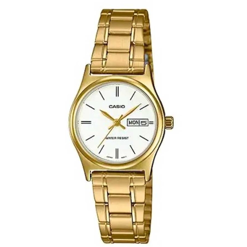 Casio LTP-V006G-7B, Stainless Steel, Με Μπρασελέ, TE, Χρυσό