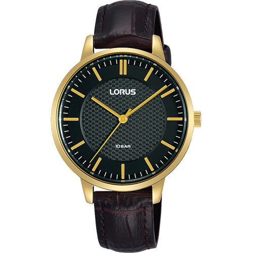 Lorus RG276TX9, Stainless Steel, Δερμάτινο, TE, Καφέ