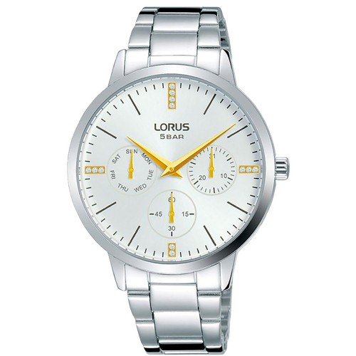 Lorus RP629DX9, Χρονογράφος, Stainless Steel, TE, Με Μπρασελέ, Ασημί