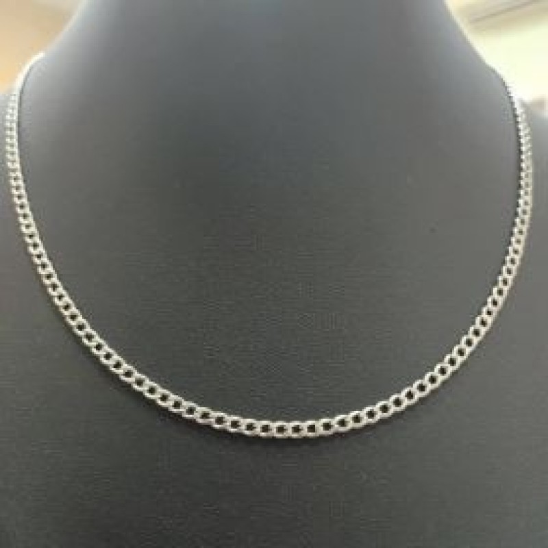 Kostibas 1013-928A5, Κολιέ, Ατσάλι, Αλυσίδα, Ασημί