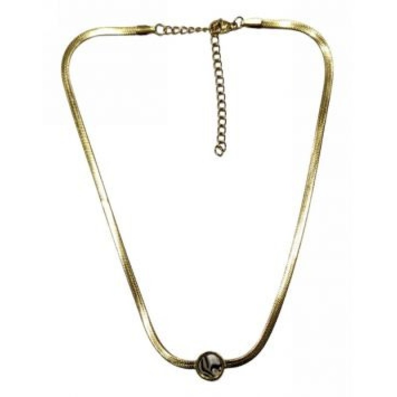 Kostibas 1013-877X6, Κολιέ, Ατσάλι, Snake, Χρυσό