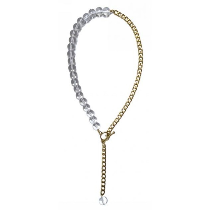 Kostibas 1013-777XL, Κολιέ, Ατσάλι, Λευκό