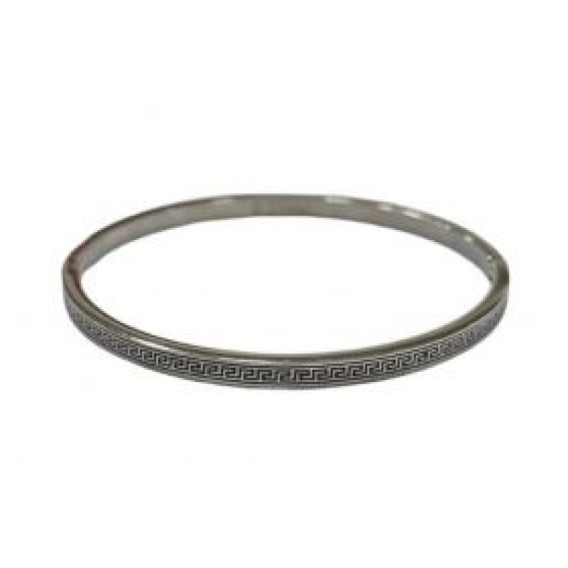 Kostibas 1513-609A4, Βραχιόλι, Ατσάλι, Χειροπέδα, Ασημί