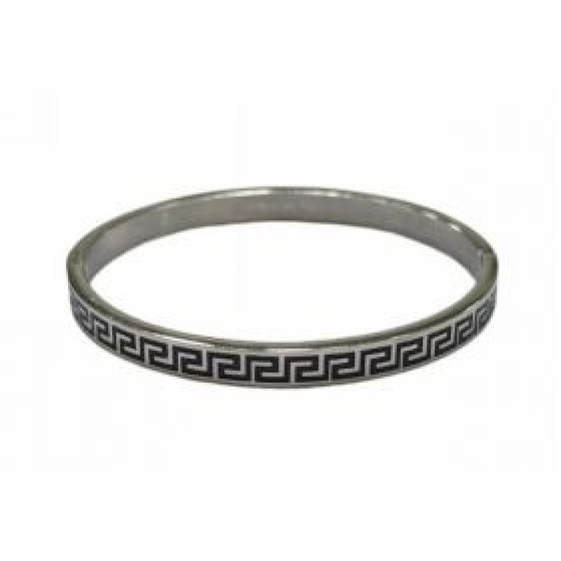 Kostibas 1513-612A6, Βραχιόλι, Ατσάλι, Χειροπέδα, Ασημί