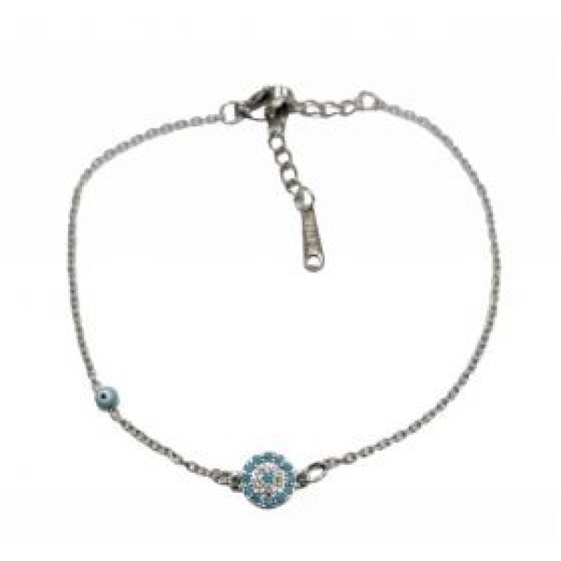 Kostibas 1513-631A1, Βραχιόλι, Με Μοτίφ, Ατσάλι, Ασημί