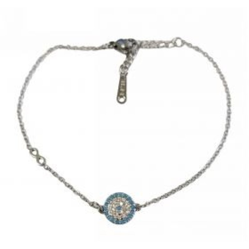 Kostibas 1513-631A3, Βραχιόλι, Με Μοτίφ, Ατσάλι, Ασημί