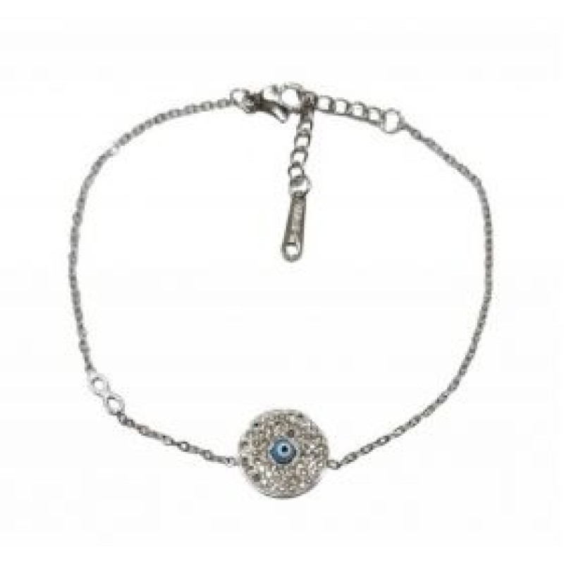 Kostibas 1513-633A1, Βραχιόλι, Με Μοτίφ, Ατσάλι, Ασημί