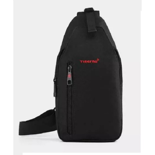 Tigernu T-S8027B, Σακίδιο Crossbody, Ύφασμα, Μαύρο