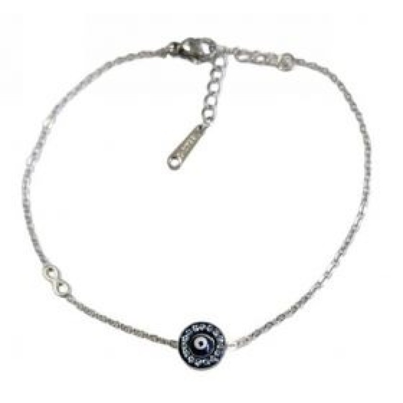 Kostibas 1513-633A3, Βραχιόλι, Με Μοτίφ, Ατσάλι, Ασημί