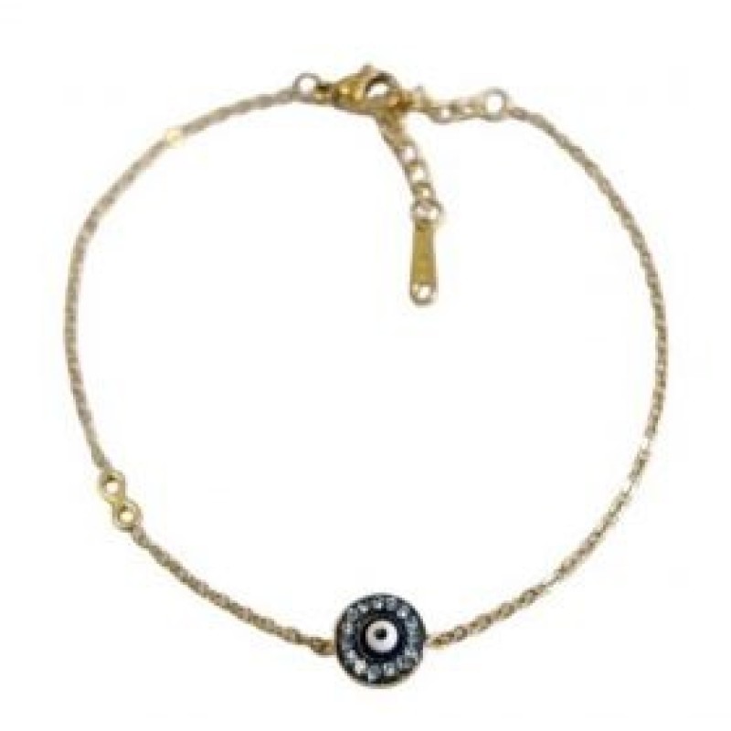 Kostibas 1513-633X3, Βραχιόλι, Με Μοτίφ, Ατσάλι, Χρυσό