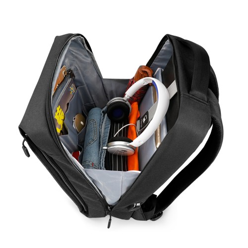 Tigernu T-B3269, Σακίδιο Πλάτης, Ύφασμα, Μαύρο