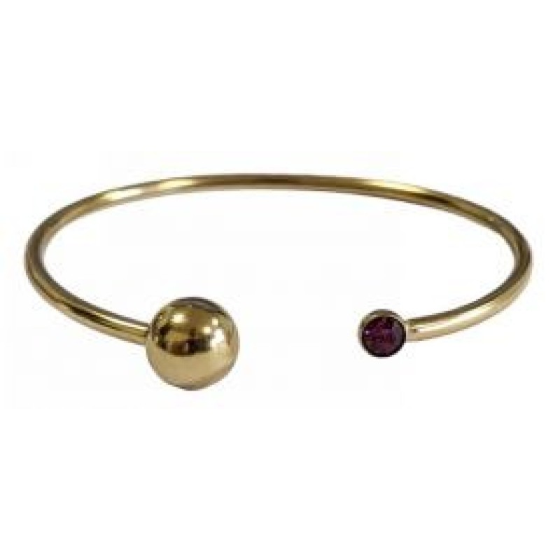 Kostibas 1513-975XF, Βραχιόλι, Ατσάλι, Με φούξια πέτρα, Χρυσό