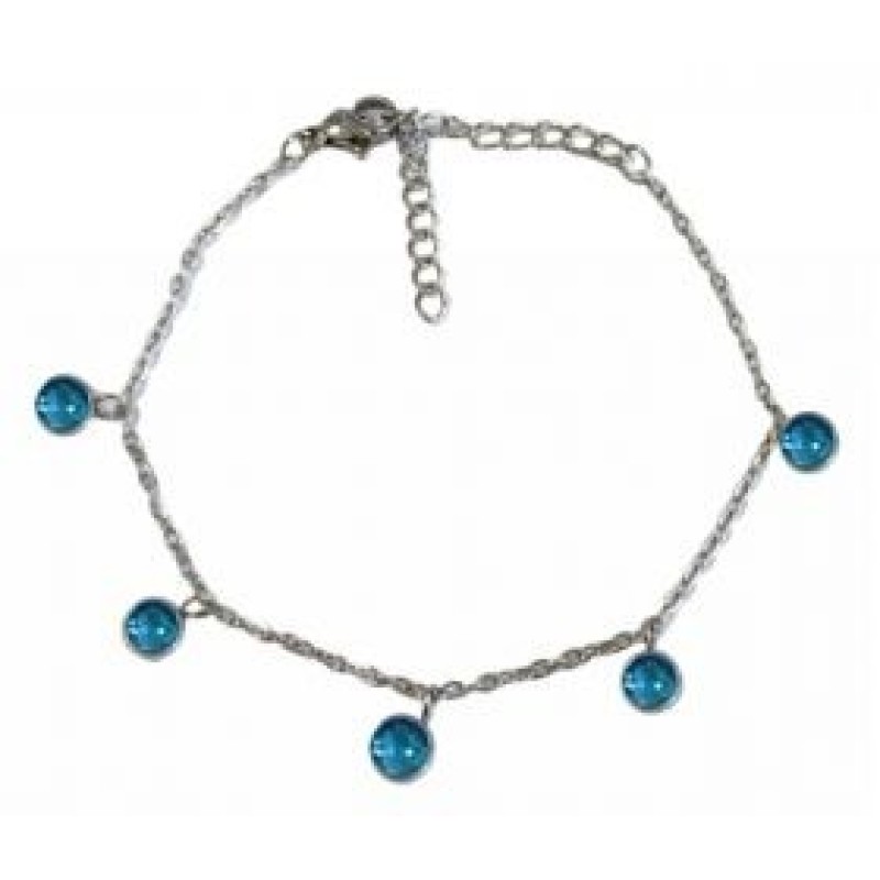 Kostibas 1513-785AN, Βραχιόλι, Ατσάλι, Ασημί/Πετρόλ