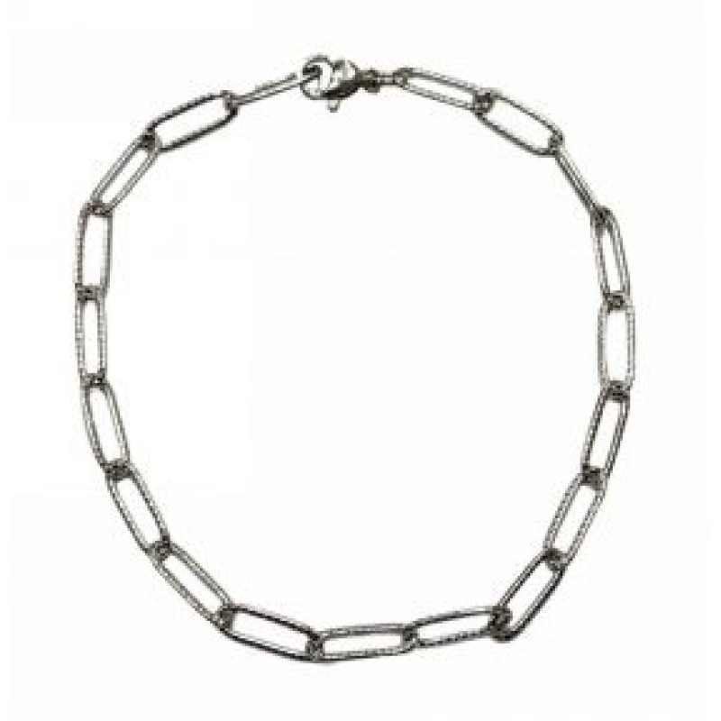 Kostibas 1513-887AL,Βραχιόλι, Αλυσίδα, Ατσάλι, Ασημί