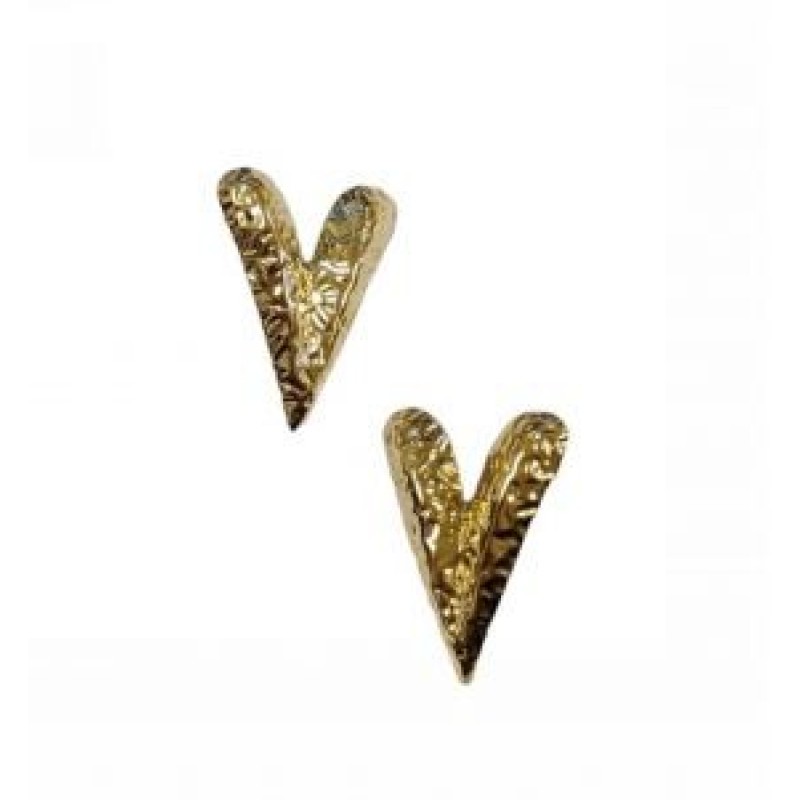 Kostibas 3013-655XG, Σκουλαρίκια, Ατσάλι, Χρυσό