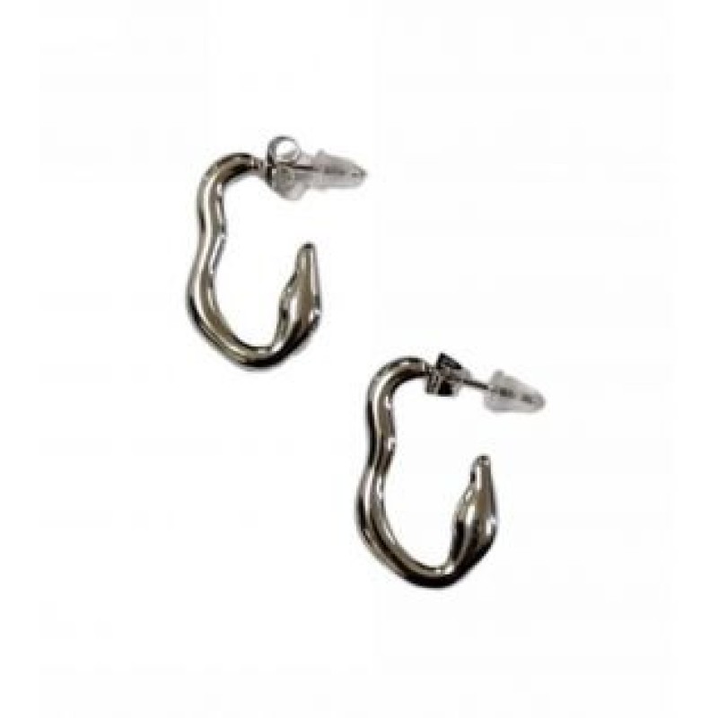 Kostibas 3013-651AE, Σκουλαρίκια, Ατσάλι, Ασημί