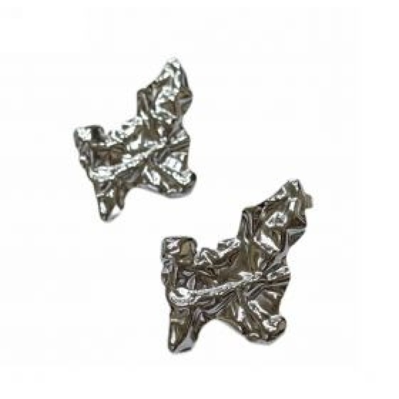 Kostibas 3113-921A, Σκουλαρίκια κρίκοι, Ατσάλι, Ασημί