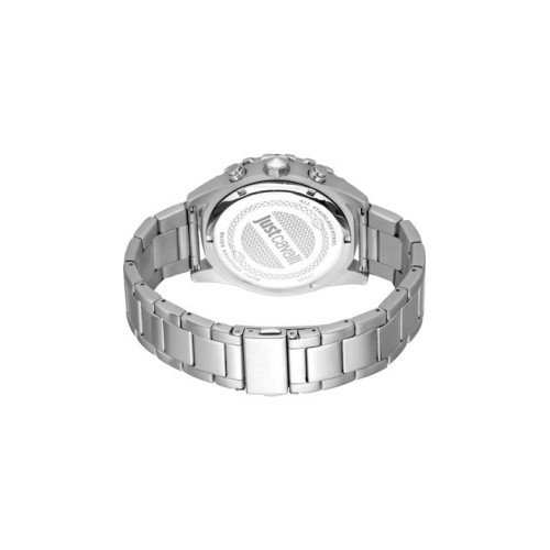 Just Cavalli JC1G242M0045, Stainless Steel, Με Μπρασελέ, ΤΕ, Ασημί