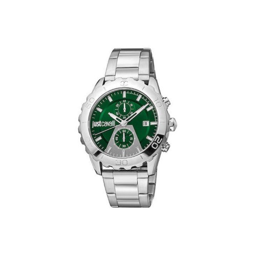 Just Cavalli JC1G242M0045, Stainless Steel, Με Μπρασελέ, ΤΕ, Ασημί