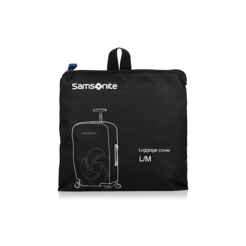 Samsonite 121223-1041, Κάλυμμα Βαλίτσας, Μαύρο