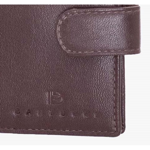 Bartuggi 521-110, Καρτοθήκη, Δερμάτινη, Καφέ